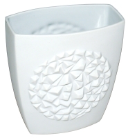 Hobnail ceramic vase